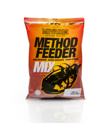 Mivardi Method feeder mix - Krill & Robin Red 1kg