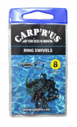 Carp´R´Us Obratlíky s koužkem - Ring Swivel vel. 8