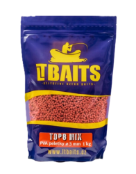 LT Baits PVA Peletky Top 8 Mix  1kg/3mm