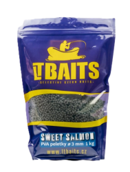 LT Baits PVA Peletky Sweet Salmon 1kg/3mm