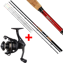 Giants fishing Prut CLX Feeder 3,6m 90g + Naviják Deluxe Reel FD 2000