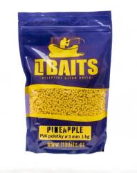 LT Baits PVA Peletky Fine Pineapple 1kg/3mm