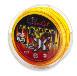 Sumcová šňůra Uni Cat šňůra 12 X Superior Line 200m