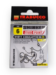 Trabucco háčky s očkem Shinken Hooks SBL-55M