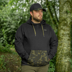 Avid Carp Mikina Minimal Hoodie Black