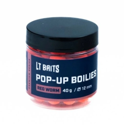 LT Baits Pop-Up Plovoucí Boilies 40g-Red Worm